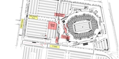 Lincoln financial field parkkipaikalla kartta
